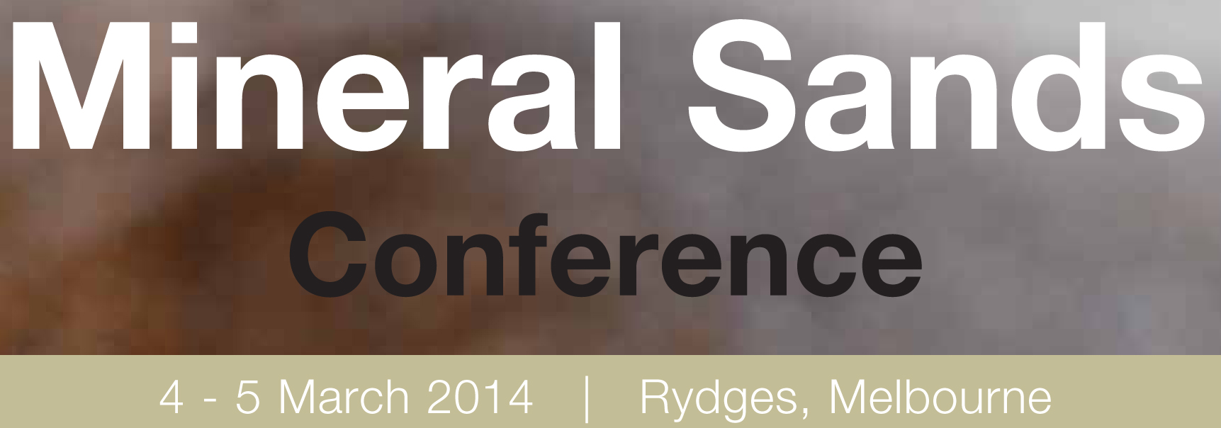 Mineral sands conference